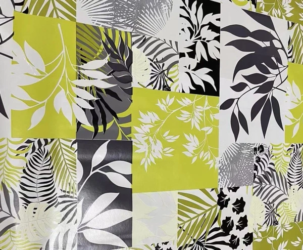 Клеенка ПВХ на нетканной основе Dekorelle Jakline 463, разм. 1,4x20м