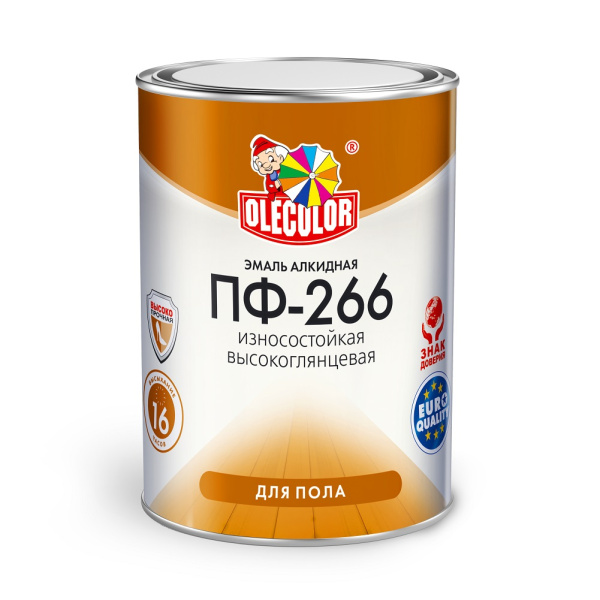ЭмальПФ-266 золотистая "OLECOLOR"20кг