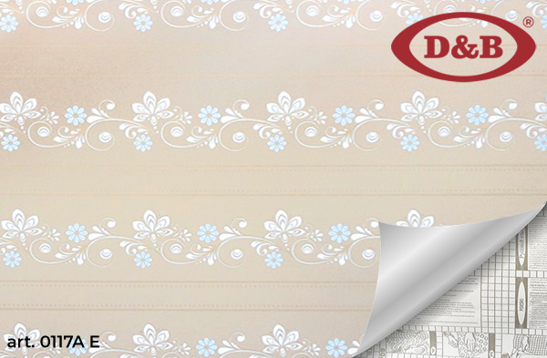 0117A E Пленка самоклеящаяся D&B 0,91*8м витраж ЛЮКС /6