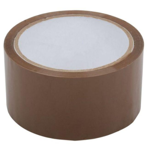 Клейкая лента SilFix  упаковочная коричневая 50мм*66м (36)