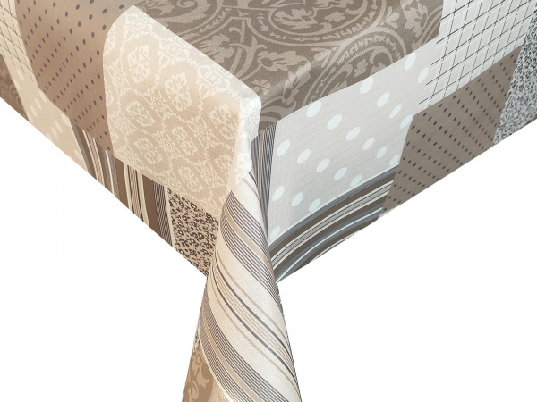 TF-B-009 Скатерть DE ROSA хлопковая с тефлоновой пропиткой 1,37*20м