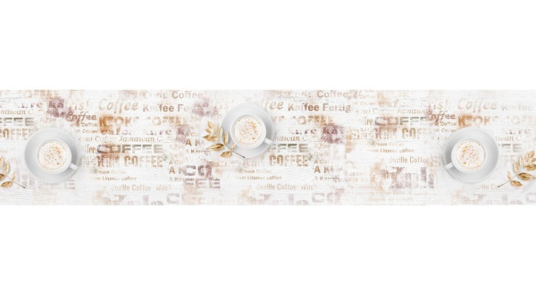 Фартук "Капучино" ABS-пластик (термоперевод) 3000*600*1,5мм