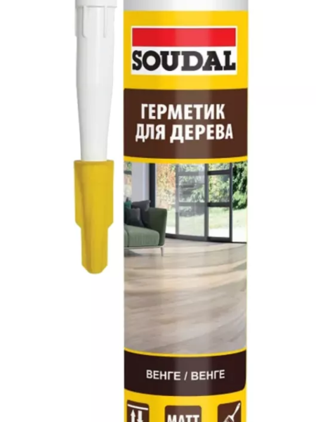 Герметик паркетный "SOUDAL" венге 280мл