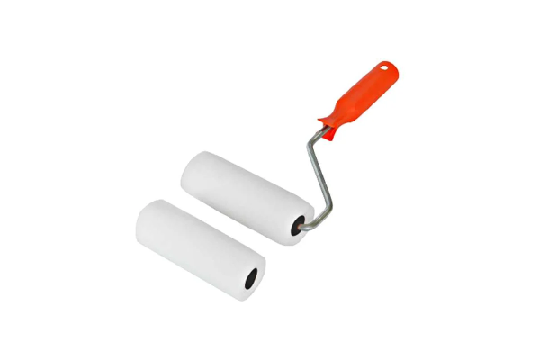 Валик 100мм, поролоновый + запаска, ручка 100мм "B.E.mini" (25шт/50шт) ССС