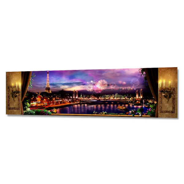 Фартук ФФ(157) ABS-пластик (фотопечать) 1м     ПОД ЗАКАЗ