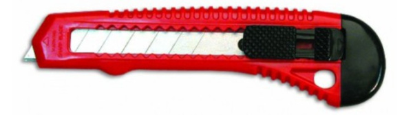 Нож 18мм, пластик. корпус (24)    3064942