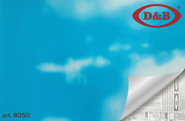 8050 Пленка самоклеящаяся D&B 0,45*8м  облака  /20