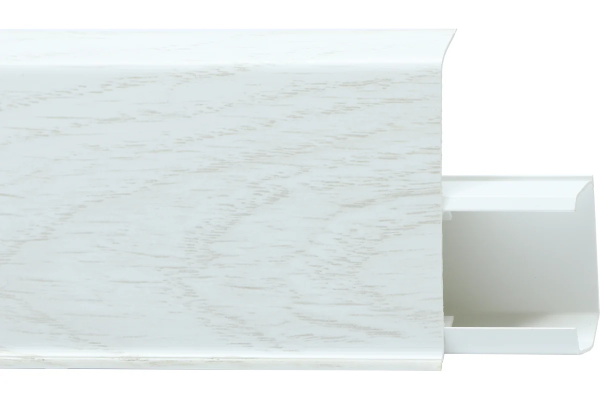 Плинтус ПВХ c съемной панелью TERA №702 Дуб флорида  72мм (24)