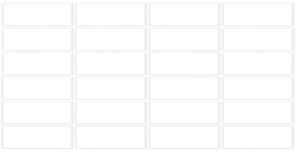 Панель ПВХ "Плитка белая белый шов" 480х955мм (10)