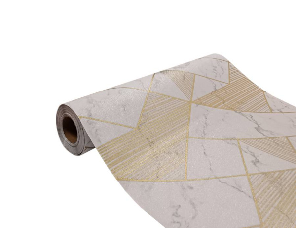 Клеенка 0,8м*0,8мм*15м 1/1 Термо Рифл LGE-4 АРТ с блеском непрозрачная