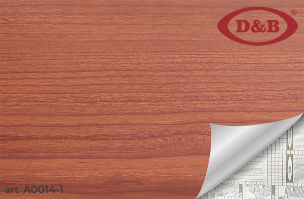 А0014-1 Пленка самоклеящаяся D&B 0,45*8м  дерево светло-коричневое   /20