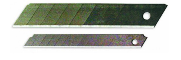 Лезвия запасные 18мм, толщина 0,5мм (упак. 10шт) (12)