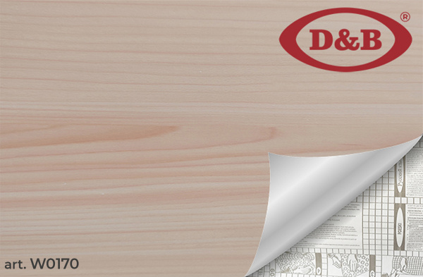 0170W Пленка самоклеящаяся D&B 0,45*2м  дерево светлое 1 /