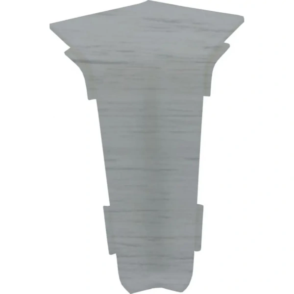 Угол внутренний к плинтусу QUADRO 55мм №517 Дуб Плавый (блистеры по 2шт)