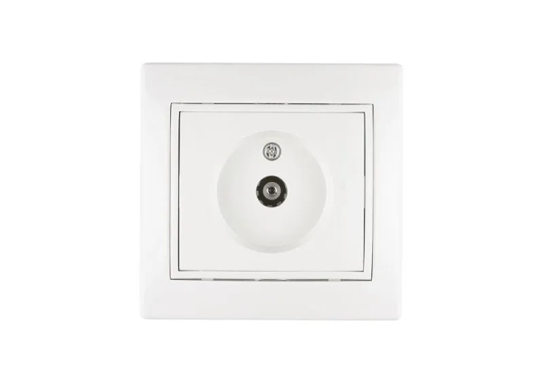 Розетка TV белый СП TANGO 3А, 75 Ом, 40-960Мгц