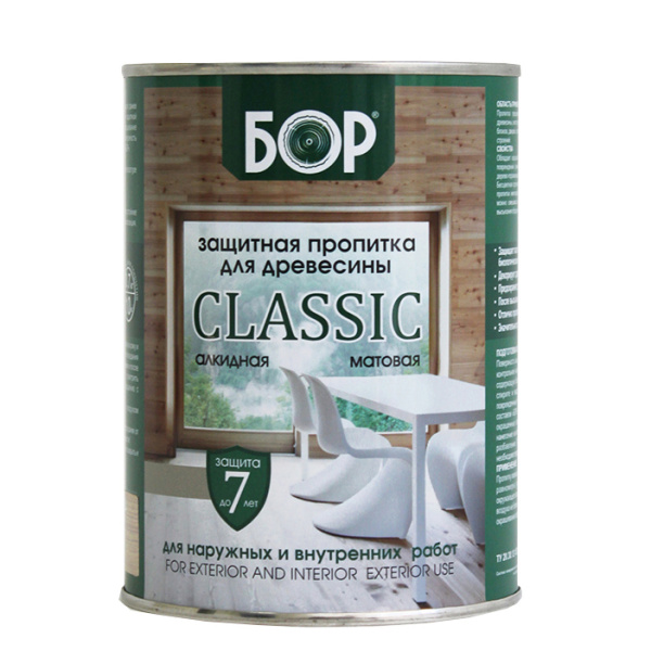 Древо-защитный состав "Бор" береза 8кг