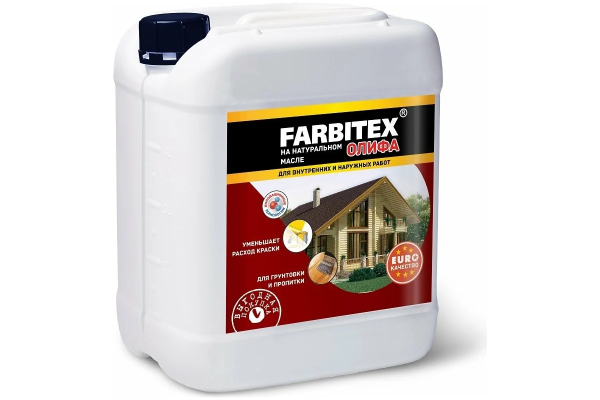 Олифа 10л FARBITEX  