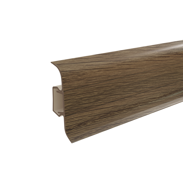 Плинтус с кабель-каналом Technical орех светлый Т13 2,5м (40)