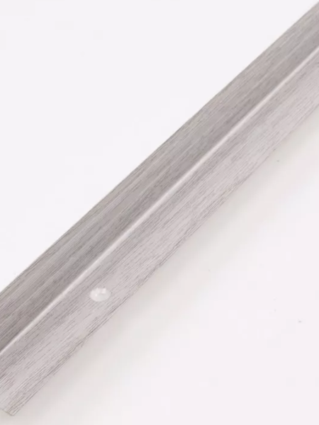 Угол-порог внутренний 1,0м орех серый  20*20 У69.93 CCC