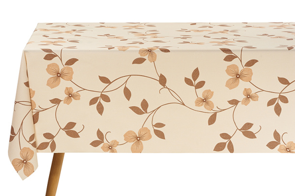 Клеенка ПВХ на тканевой основе Dekorelle Eleganta 004, разм. 1,4х20м