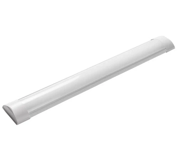 Светильник корпус ДПО 11-2x18-001 под LED лампуT8-IP40 прозр.ПС (1240*118*40мм) VKL