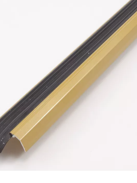 Угол-порог с резинкой 1,33м золото 42мм*20мм У8.8 ССС