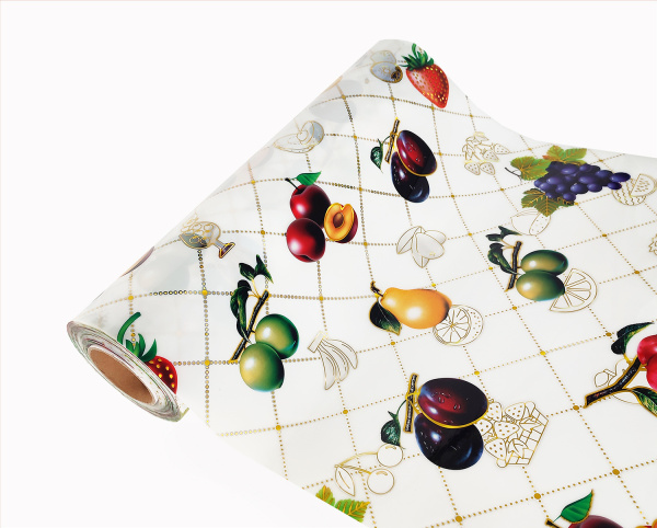 Клеенка 0,8м*0,7мм*20м ТЕРМО Т1112 прозрачная