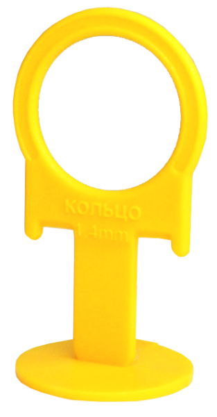 Зажим "Кольцо" 1,4мм "DECOR" (пакет 100шт)
