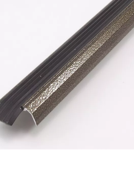 Угол-порог с резинкой 1,0м бронза 42мм*20мм У8.2 CCC