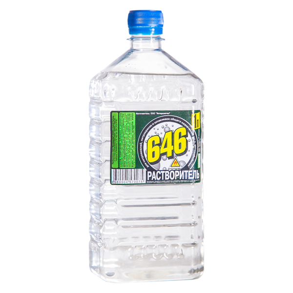 Растворитель 646 бут. пэт 0,9л (15)