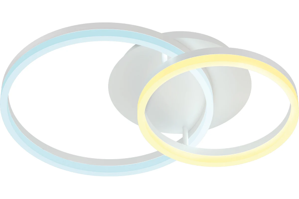 Люстра ECLIPSE c ДУ 3 режима 526*400*125 56Вт бел 52082 9 Ritter