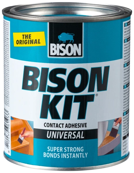 Суперпрочный универсальный  контактный клей Bison Kit  650 мл (12)