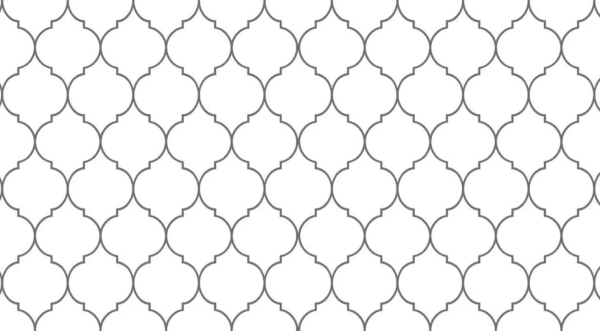 Панель интерьерная Арабеска серебро 600*3000мм(0,75мм)