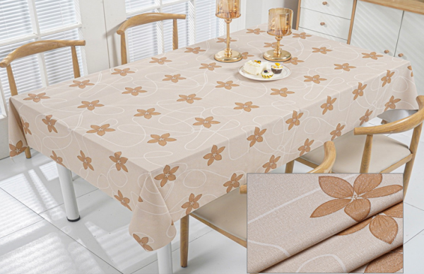 Клеенка ПВХ на тканевой основе Dekorelle Eleganta 006, разм. 1,4х20м