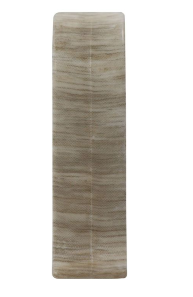 Соединитель к плинтусу "WIMAR" 58мм Дуб аргенто (уп. 2шт)