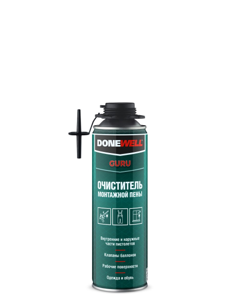Очиститель монтажной пены DONEWELL 650мл (12)не заказывать !!!