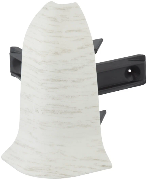 Угол наружный к плинтусу "WIMAR" 58мм Дуб эверест (25)