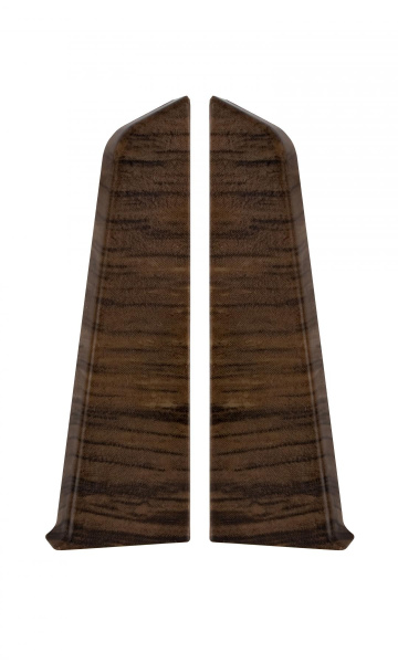 Заглушки к плинтусу  TERA Дуб корфу  72мм (2шт)