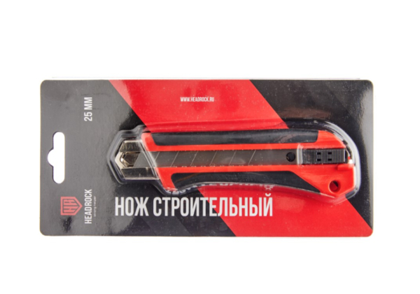 Нож строительный 25мм НК "HEADROCK"