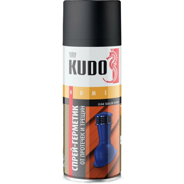 Герметизирующий спрей черный "KUDO" KU-H302