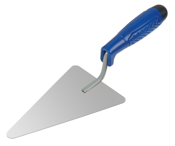 Кельма "Треугольник" Mokke 180 мм нержавеющая сталь,пластиковая ручка  ССС