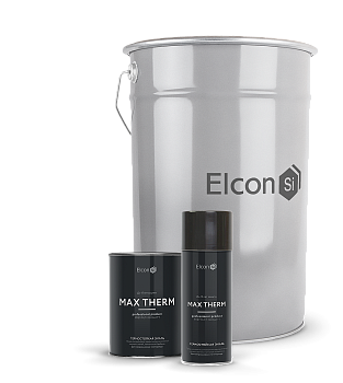 Эмаль термостойкая "Elcon"