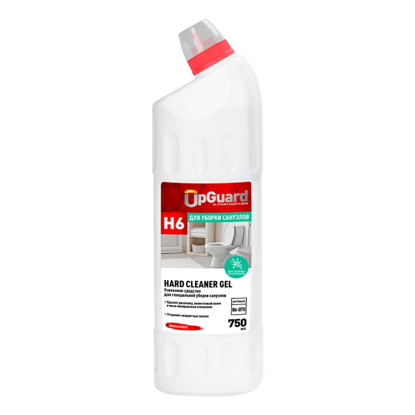 UpGUARD H6 HARD CLEANER GEL усиленный гель от ржавчины и минеральных отложений 750мл