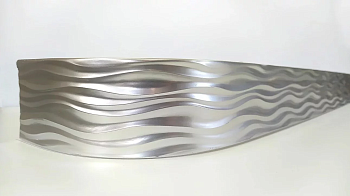 Карниз потолочный Бриз 70мм (3-рядный) "BroDecor"