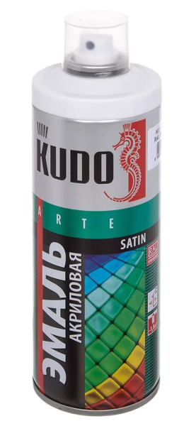 Эмаль универсальная акриловая satin бирюзовая "KUDO" KU-0A5021 "KUDO"