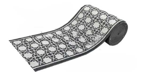 Ковровая дорожка SHAHINTEX SKYLINE LUX 80*2450*001 серый 50