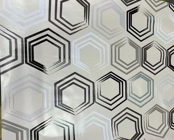 Клеенка ПВХ на нетканной основе Dekorelle Jakline 234-2, разм. 1,4x20м