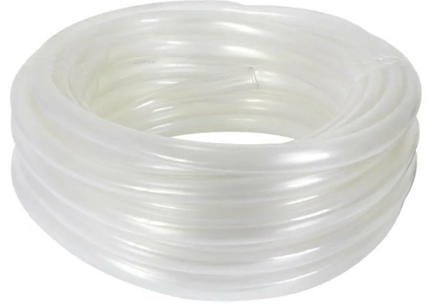 Шланг поливочный Силиконовый 1-слойный, 3/4, 20м, прозрачн, толщина2,5 мм, давление2-6бар  В приДАЧУ