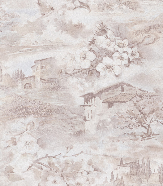 Тоскана 6239-2 обои дупл. с перл. (бежевый) /12  МОСКВА