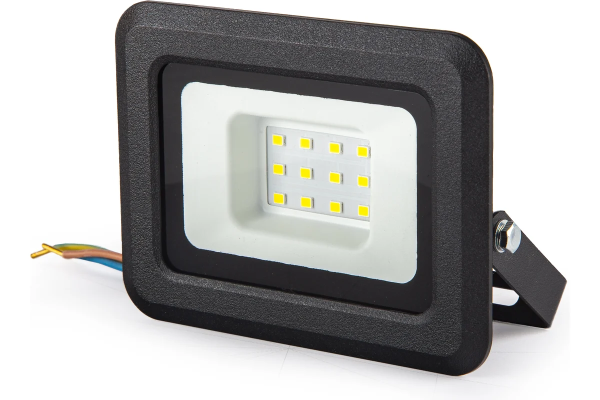 Прожектор LED 10W VLF10-10-5000-B 5000К 1200Лм 220V IP65  черный VKL electric
